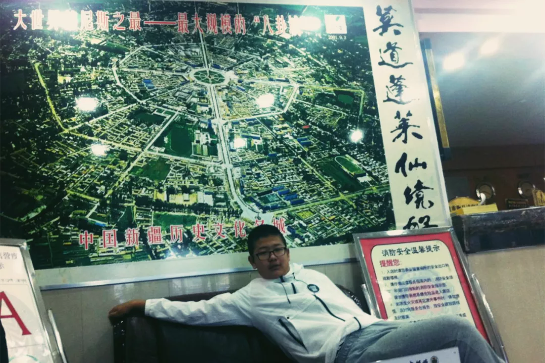 新疆旅游系列之九：世界上最大,、最完整的八卦城特克斯